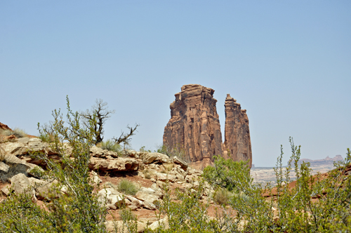 formation at  Arches National Park